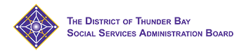 The District of Thunder Bay Social Services Administration Board (TBDSSAB) Logo