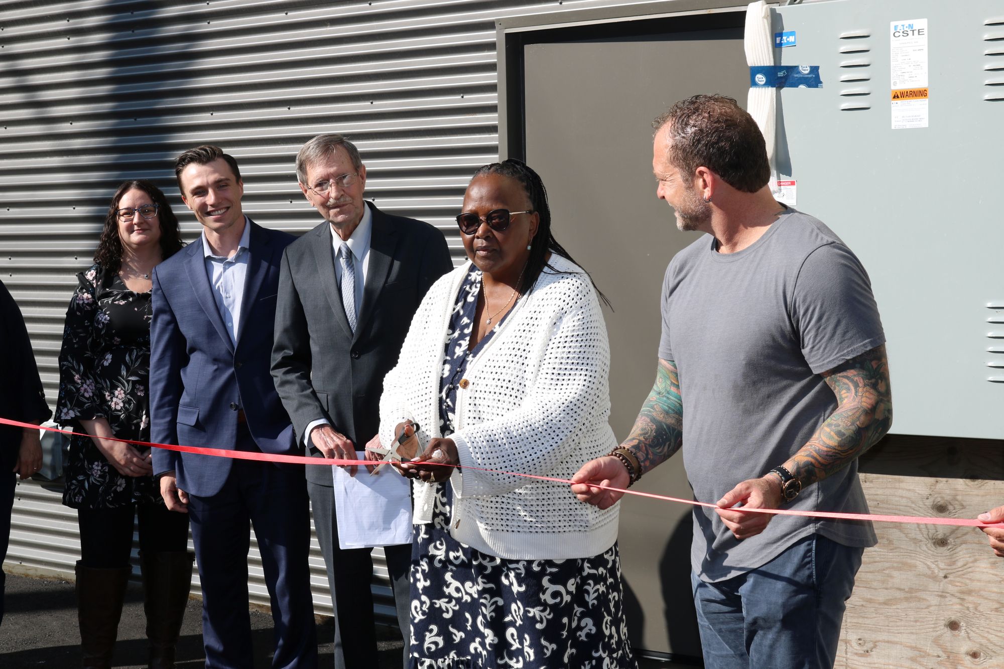 Northern Linkage Archibald ribbon cutting September 17 2025