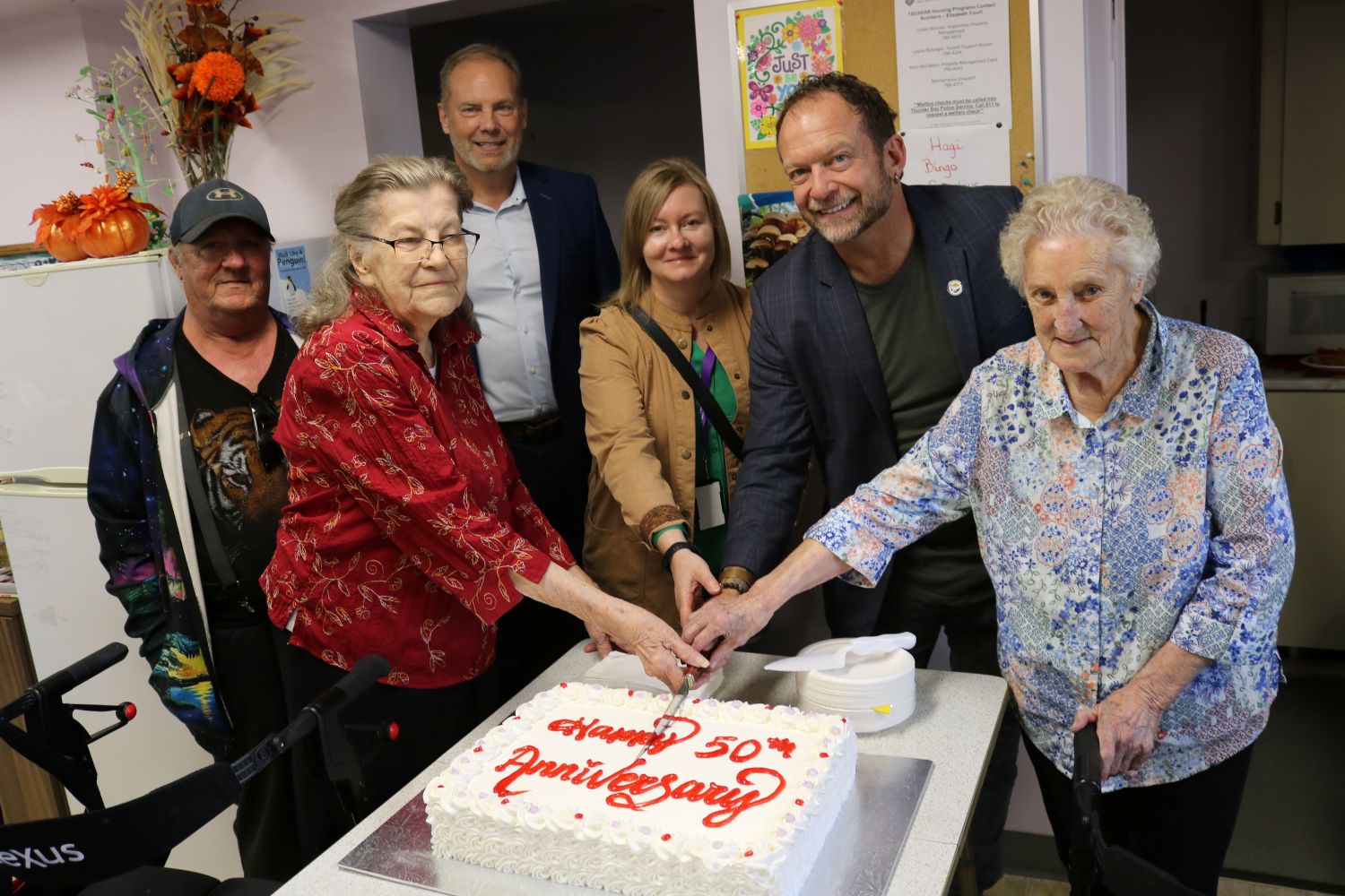 Elizabeth Court 50th anniversary event